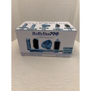 BaBylissPRO Nano Titanium Style Switch Ionic Multi Styler Dryer NEW in Box